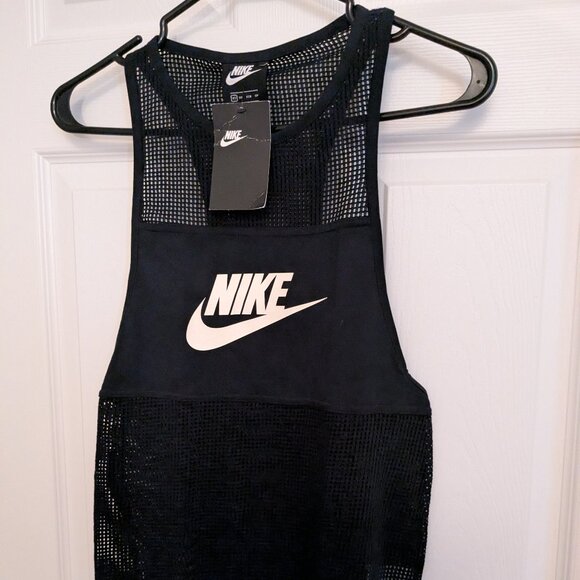 Black Nike Tank Top, Womens, X-small, new with tags - Picture 1 of 3